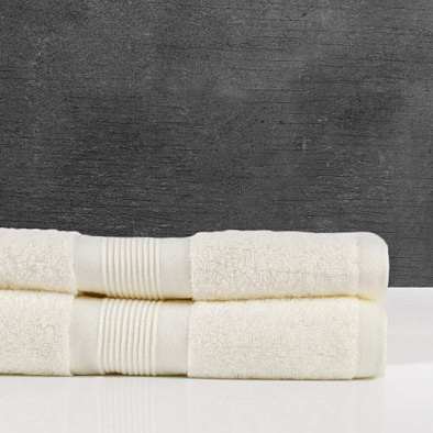 Махровое полотенце для ванной Moon, кремовое